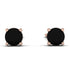 Hanging Black Diamond Earrings - Milani No. 8